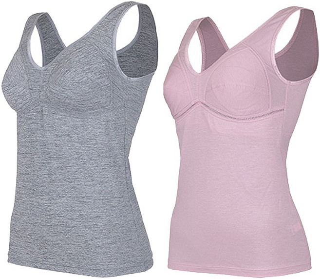 크리비아 베이직 무빙 노몰드 부직포 여성 브라런닝 14596A