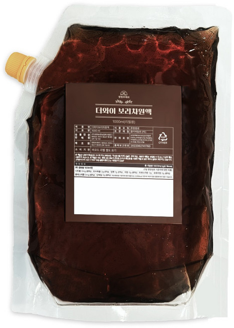 양원프레쉬 더와이 보리차원액(리필용), 1개, 1개입, 1kg