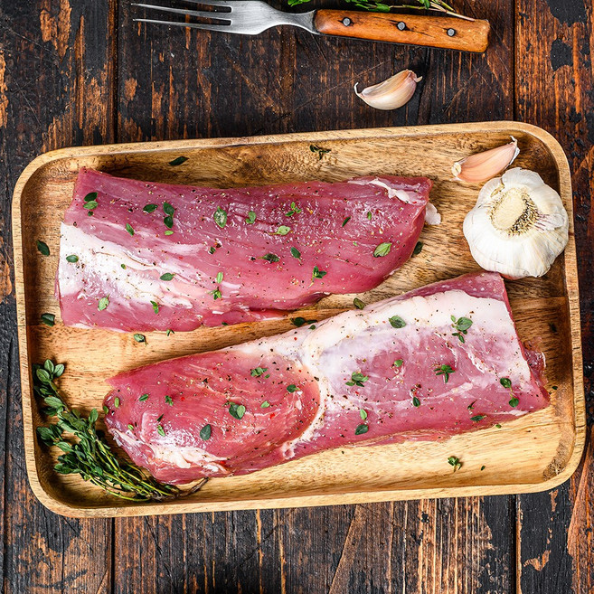 [남도명가] 한돈 녹돈 안심 (800g/1등급/냉장), 1개, 800g