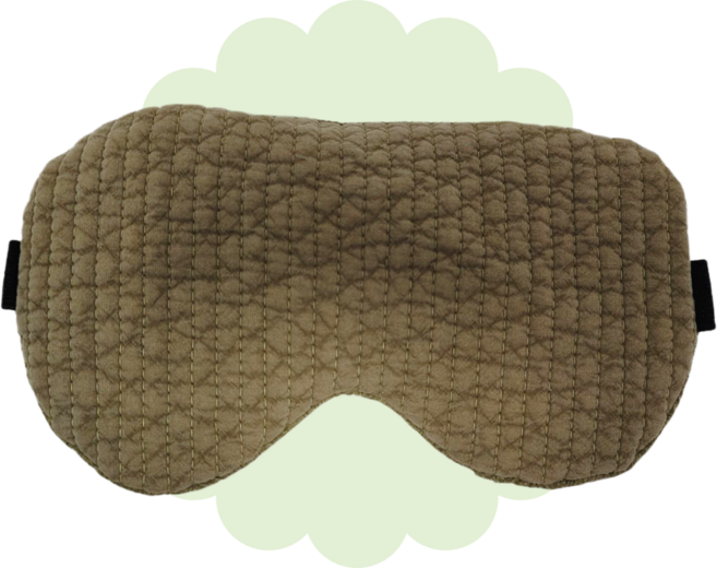 더드림 안대형 팥 찜질팩 천연핫팩 무지카키