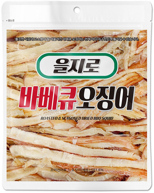 오발 을지로 바베큐오징어, 1개, 180g