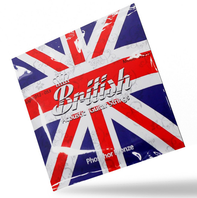 브리티시 통기타줄 BS012, 1개