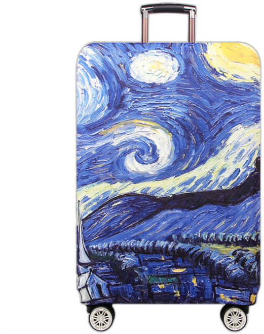 어썸트립 스판 캐리어커버 덮개 명화 컬렉션