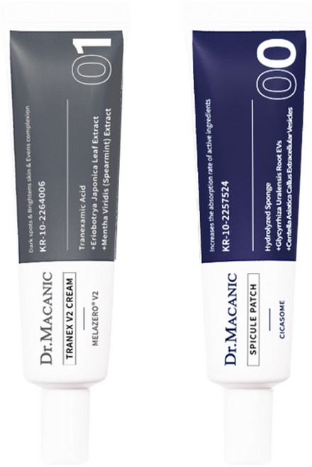 닥터메카닉 멜라제로V2 트라넥크림&스피큘 패치 30ml, 1개, 2개입