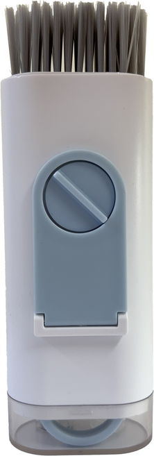 피카스페이스 키보드 청소기 컴퓨터 핸디 청소키트 이어폰 청소솔, 1세트, 블루