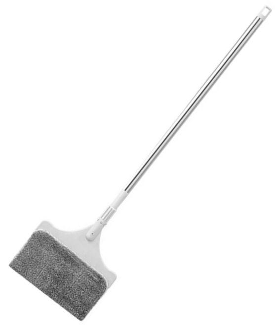 피카스페이스 가정용 밀대걸레 물걸레 청소포 밀대 바닥청소 밀대걸레 화이트, 1세트