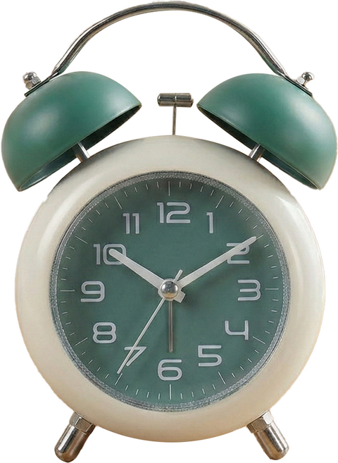 피카스페이스 탁상용 무소음 시끄러운 기상 알람시계, GR01