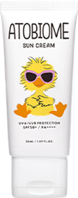 아토바이옴 유아/어린이용 무기자차 민감성 선크림 SPF50+, 1개, 50ml