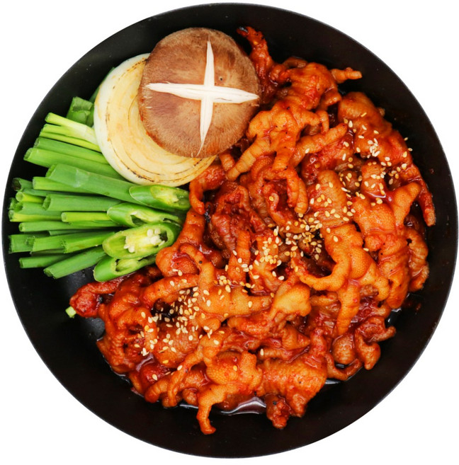 닭발에미치다 숯불무뼈닭발 직화구이 매운 불 닭발 무뼈 통뼈 오돌뼈, 007.국물무뼈닭발- 보통맛, 1개, 800g