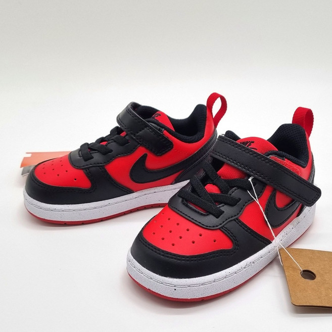 나이키 아동 운동화 코트 보로우 로우 빨검 리크래프트 신기편한 발편한 찍찍이 농구화 등교화 신발주머니증정 DD431