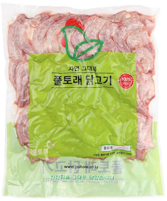 풀토래_냉장 닭연골(목뼈)_국내산, 목뼈 5kg, 1개
