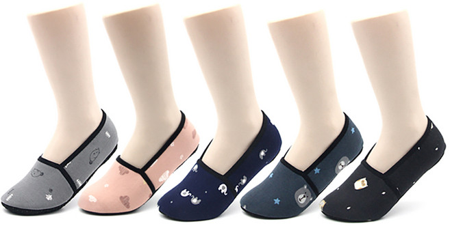 크로바 요술버선 캐주얼덧신 5켤레 1SET 수면양말 피치기모원단 버선의명가