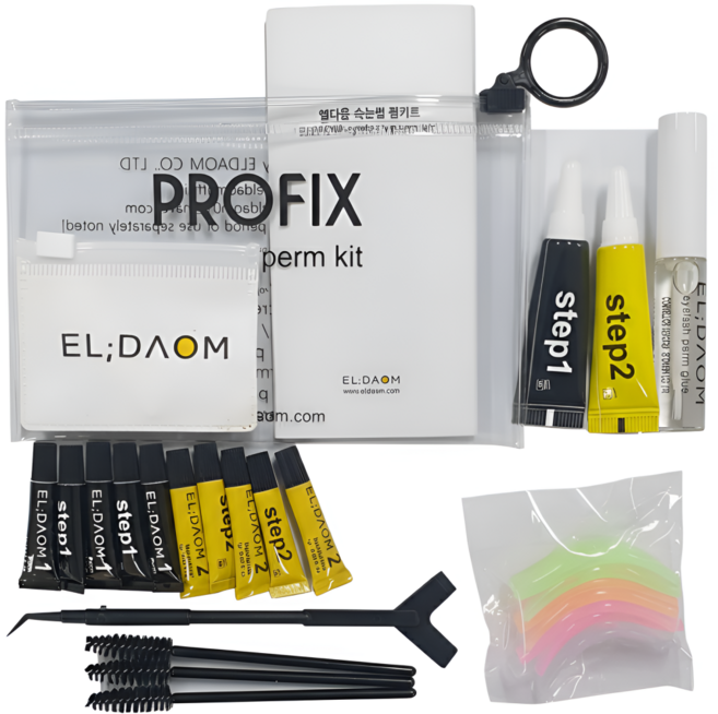프로픽스 15회분 셀프 속눈썹펌 파마 세트, 1개