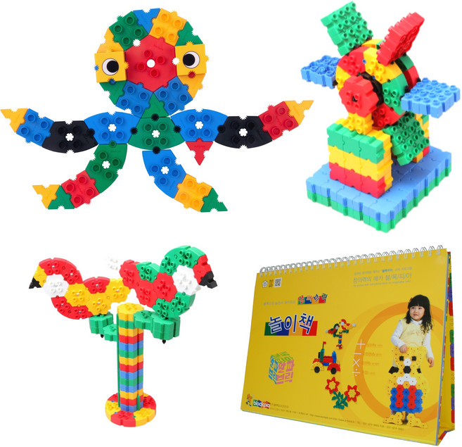 블록피아 알파브릭 주니어 347p 대형 이미지북 포함, 1개