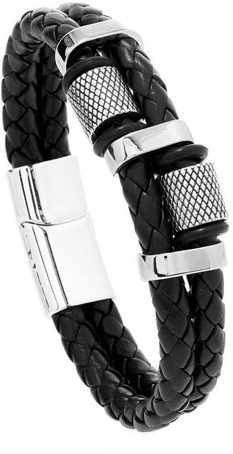 에이셉트 네오디뮴 활력 에너지 팔찌, 실버, 1개