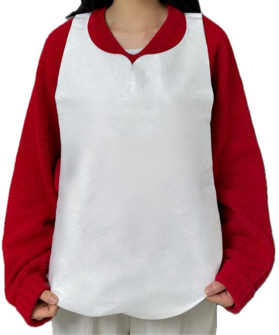 베스터치 일회용 앞치마 식당 손님용, 1000개, 화이트