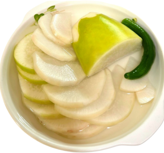 [일일한정] 집앞산지 겨울한정 국내산 재료 전라도식 정통 아삭 시원 동치미, 1박스, 5kg