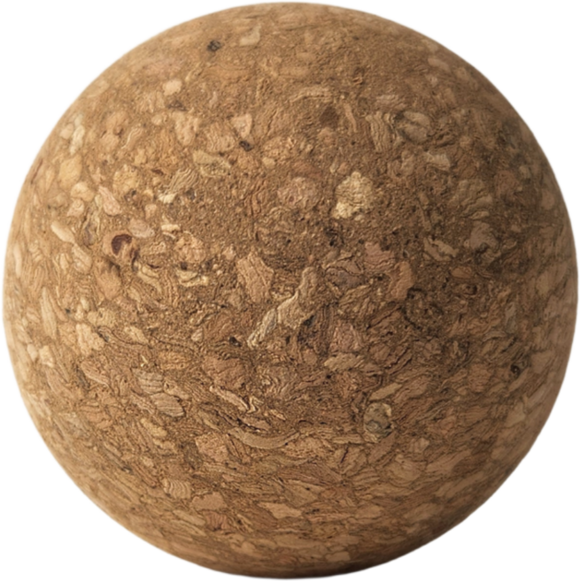 코르크 마사지볼 요가볼 2p, 2개