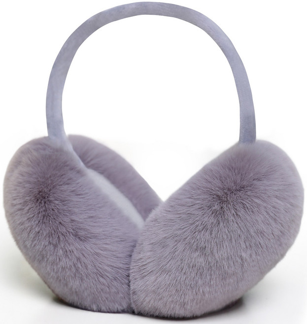 남녀공용 겨울 보온 접이식 귀여운 플리스 귀마개