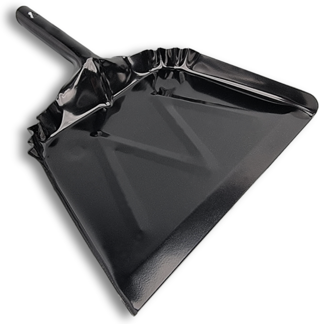 옐릿 아이언아머 쓰레받이 철판, 1개, 검정