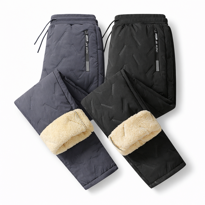 혹한기 따뜻한 양털안감 방풍 방수 보온 패딩 방한바지