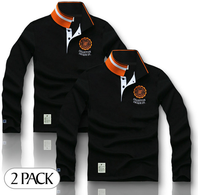 블루포스 렙트롤 긴팔 카라티 1+1세트 2장 묶음남자 티셔츠 남성 봄 가을 골프티 단체티 남녀공용 커플티 [국내생산]