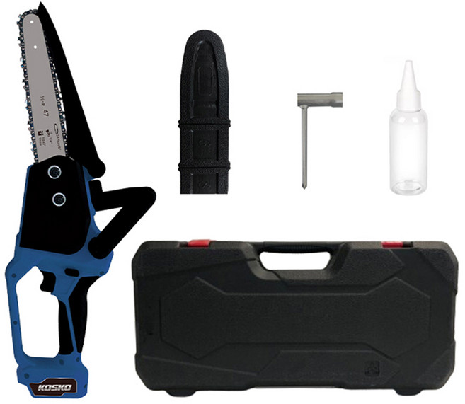 코스코 충전 체인톱 8inch 무선 전동 KMCS-20BO 보쉬타입 배터리 호환 베어툴, KMCS-20BO 베어툴, 1개