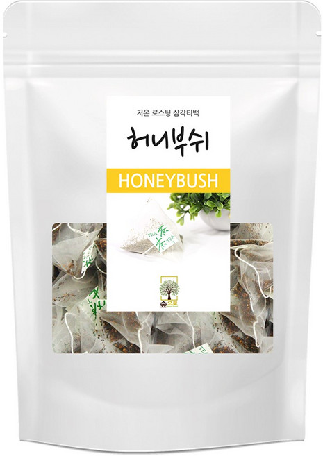 허니부쉬차 50티백 숲으로허브 삼각티백, 1g, 50개입, 4개