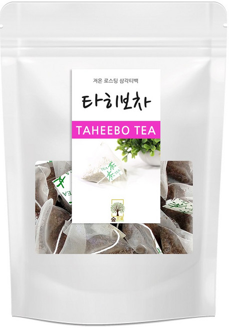 타히보 차 25티백 삼각티백 숲으로허브, 1g, 25개입, 1개