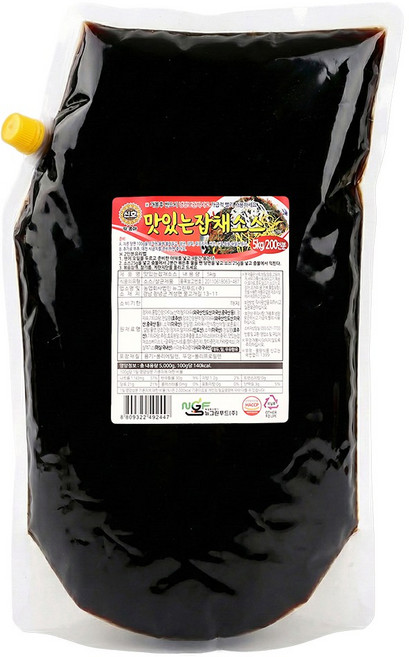 맛있는잡채소스 5KG뉴그린푸드(주), 1개, 5kg