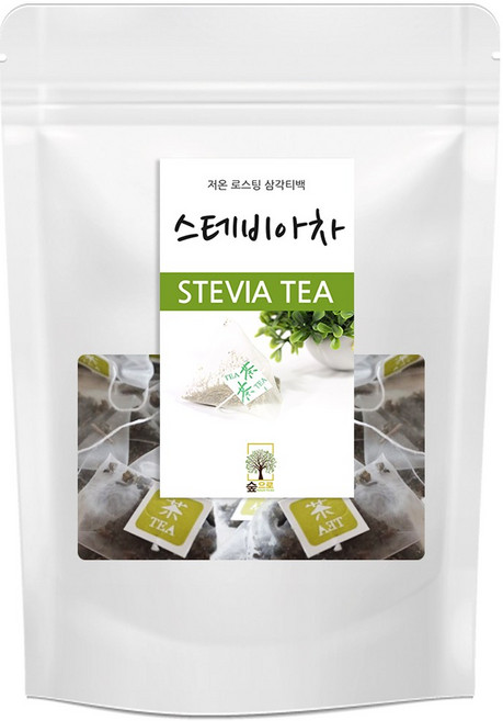 스테비아 25티백 숲으로허브 삼각티백, 25개입, 1개