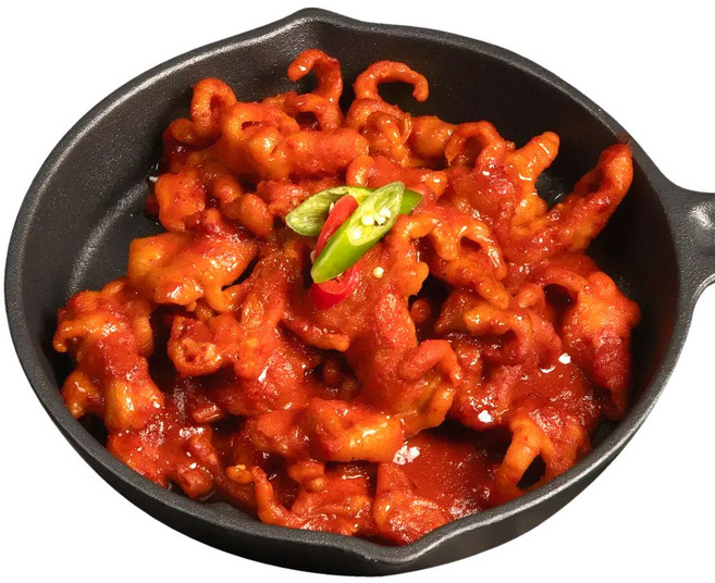 봉이닭짱 국내산 400g 매운 양념 무뼈 뼈없는 불닭발 캠핑음식 술안주, 2개