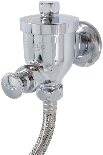 코원 소변기 세척 밸브 후레쉬 밸브 소변기 부속 국산 절수형, 1개