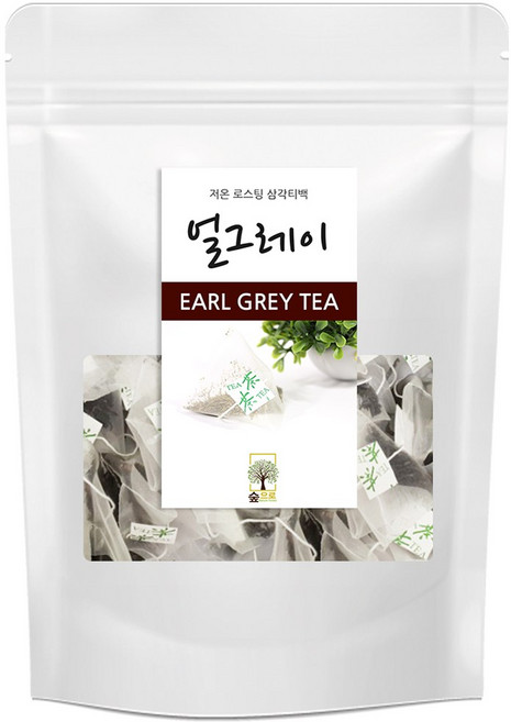 얼그레이 홍차 25티백 삼각티백 숲으로허브, 1개, 25개입, 1g