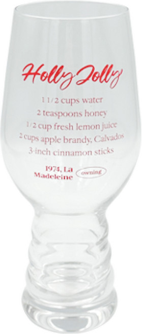 이이공브이샵 홀리졸리 레드 레시피 글라스 맥주컵 400ml, 1개