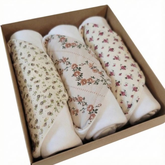 노아몰 도톰한 4중 퀼팅 식탁매트 키친크로스 3종 선물세트, 1개, 3장1세트