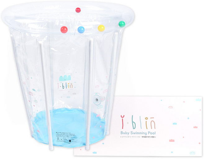 아이블린 아기 수영장, 혼합 색상, 1개