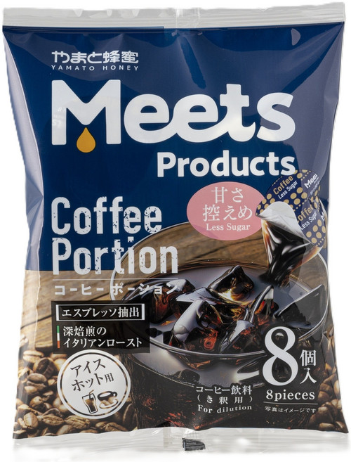 일본 Meets 미츠 포션커피 가당 19g 1봉지 8개입 캡슐커피, 1개