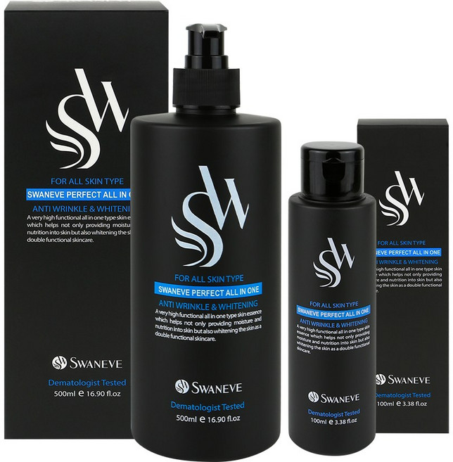 [본사직영] 스와니브 퍼펙트 저자극 남성 포맨 스킨로션 올인원세트, 1개, 500g
