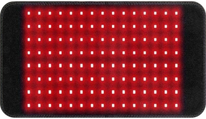 햇살의료기 근적외선 허리 온열 찜질기 좌욕기 LED 120개 복부 마사지기, 검정, 59800