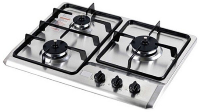 빌트인 가스레인지 3구/과열방지 센서 가스렌지/슈퍼 실드탑, LPG, 3구