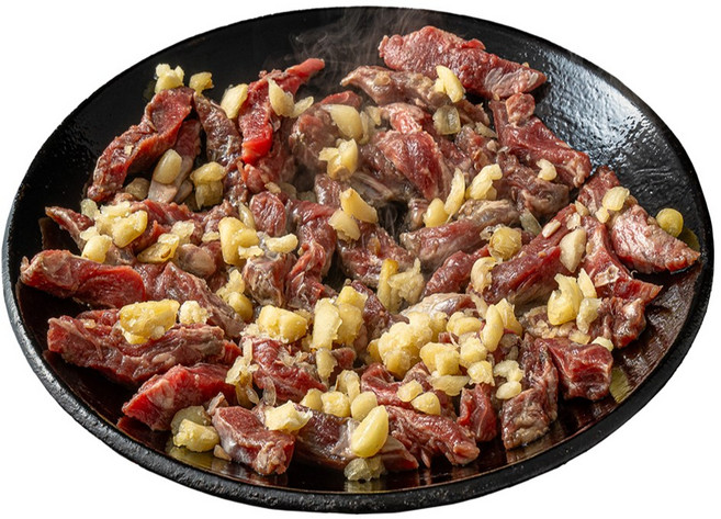 고기중독 마늘폭탄 소 안창살 구이, 1개, 600g