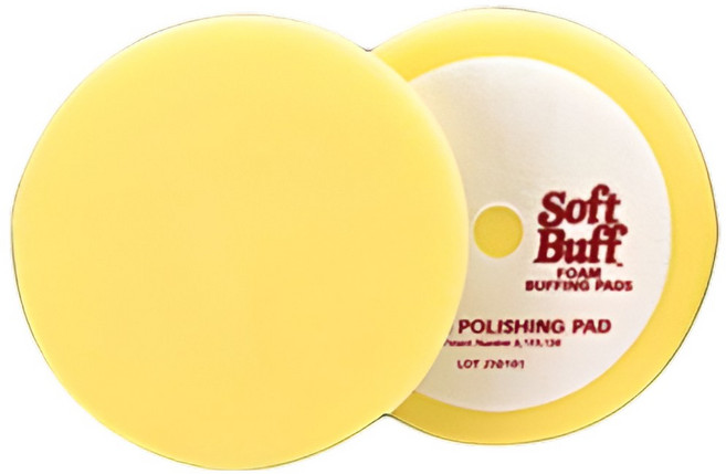 맥과이어스 소프트 버프 폼 폴리싱패드(W8000 8인치) 광택기용패드, 1개