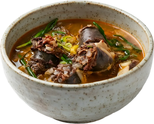 유비푸드 얼큰 병천식 순대국, 640g, 5개