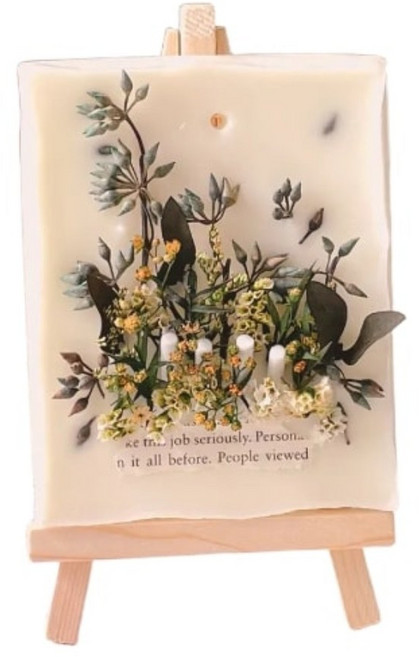 빈쓰마켓 빈티지 왁스타블렛 석고방향제 실내디퓨저 고체방향제 거실 디퓨저 집방향제, 목요일, 1세트, 60g