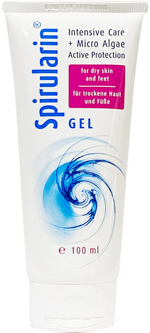 스피루라린 겔 수분 젤 크림 본사 정식 수입 건조한 피부 발뒤꿈치 팔꿈치 손 발 보습, 1개, 100ml