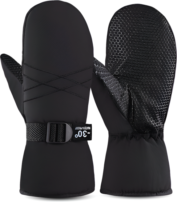 SNB 양털안감 남녀공용 벙어리장갑 방한 등산 스키 장갑