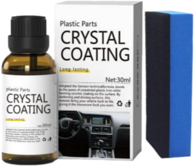 자동차 플라스틱 코팅 복원제(국내 당일배송 1+1), 2개, 30ml