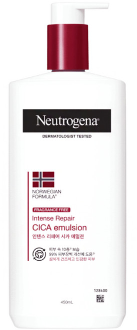 뉴트로지나 인텐스 리페어 시카 에멀젼 바디로션, 450ml, 1개