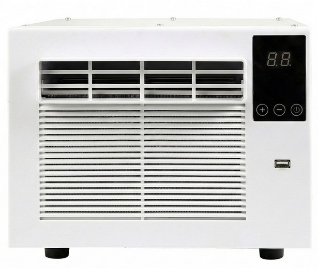 쿨링아이 창문형 에어컨 틈새 작은방 원룸 이동식 창문 에어콘 창틀 미니 저소음 창호형 바람, KZY-11 리모콘포함 자가설치